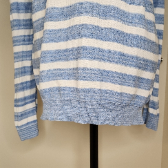 Men's stripe knit long-john sweater - Picture 6 of 8